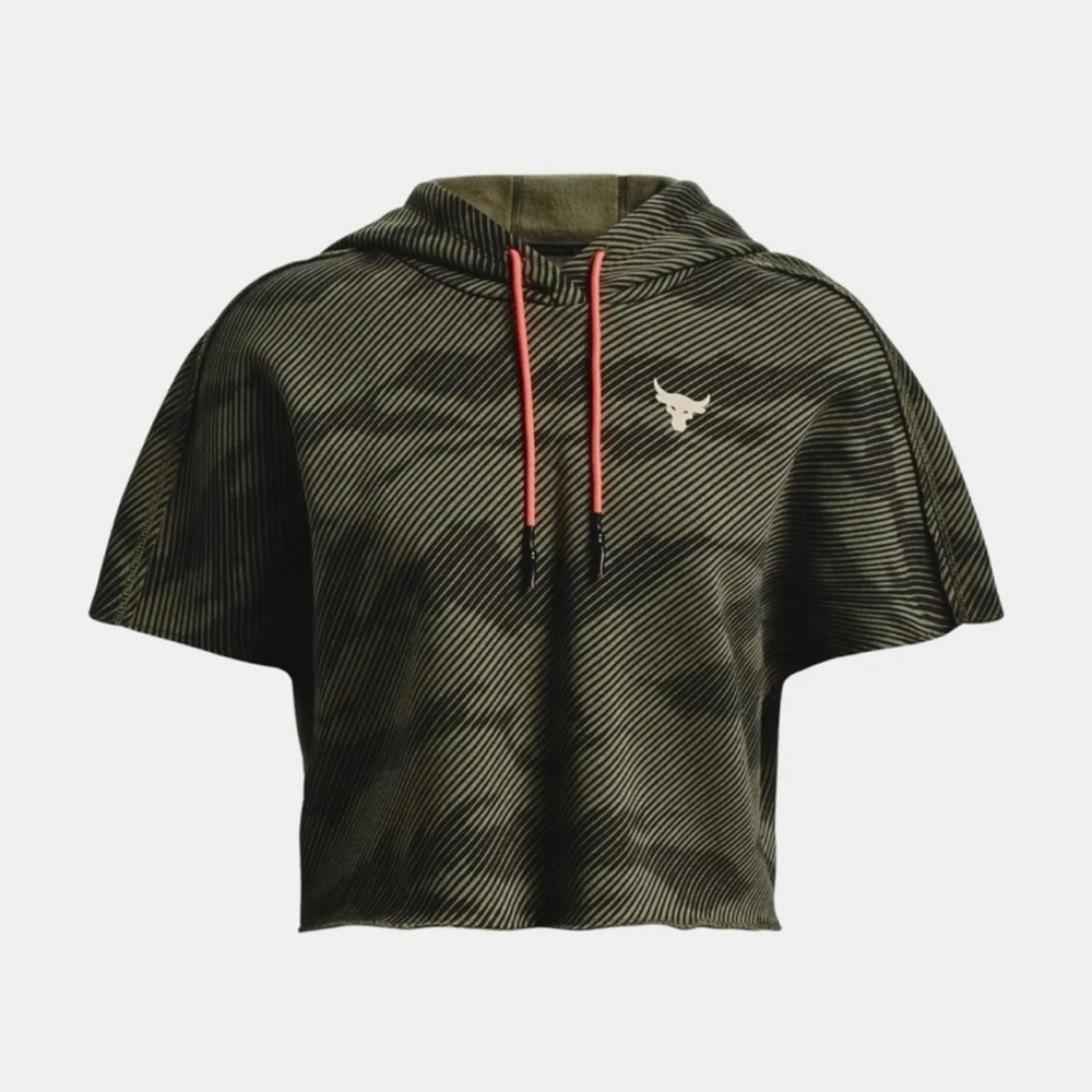 Under Armour blood sweat respect cropped hoodie size medium